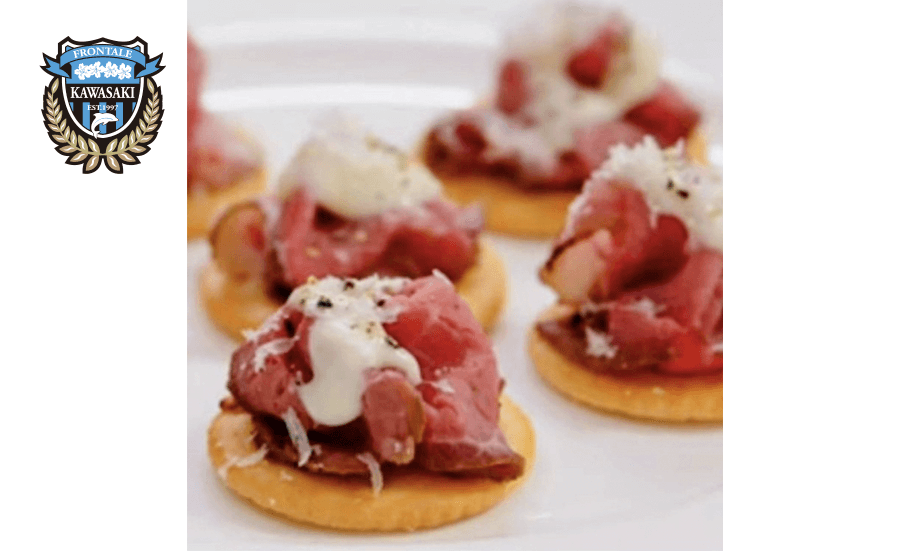 ローストラムとクリームチーズ