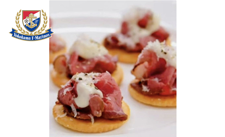 ローストラムとクリームチーズ