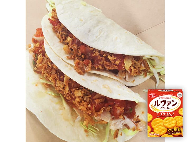 ローストチキンタコス