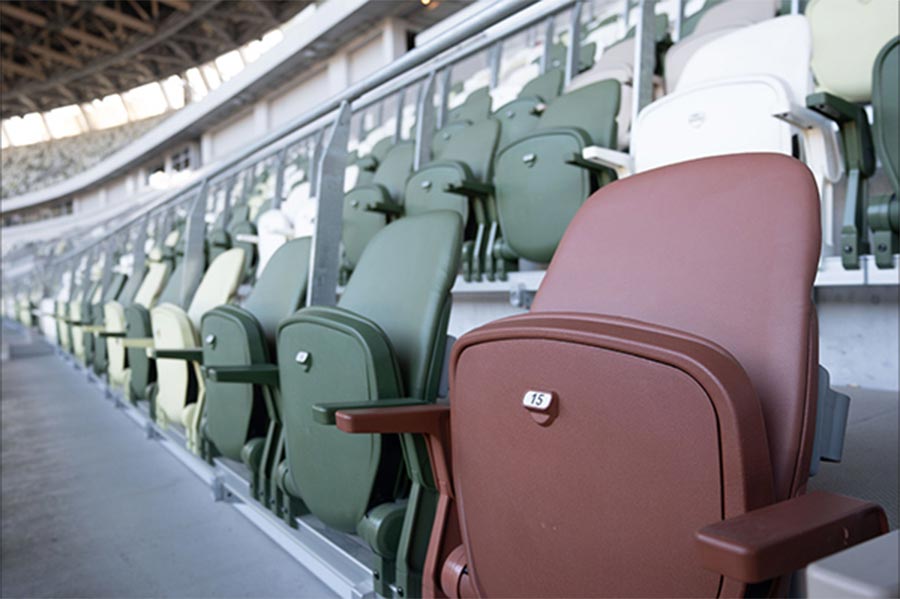 クッション付きシート