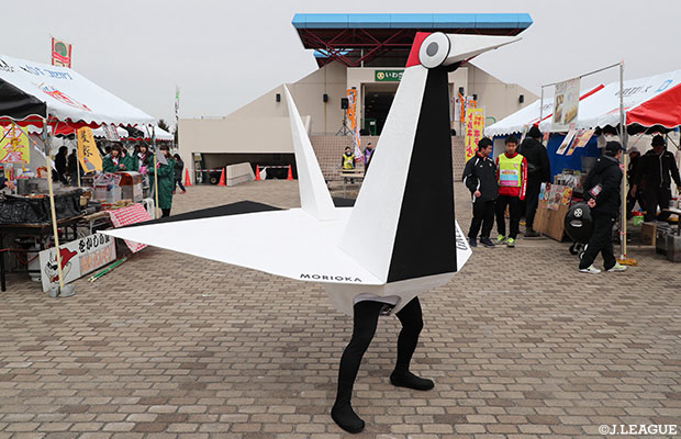 いわてグルージャ盛岡のマスコット「キヅール」