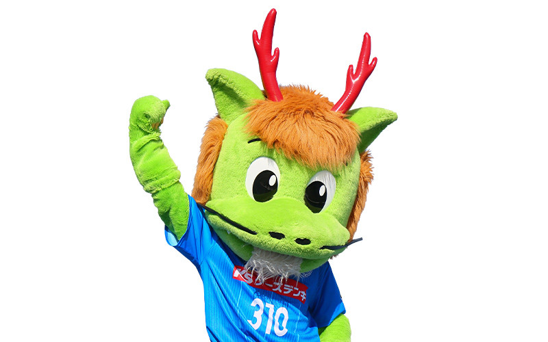 水戸ホーリーホックのマスコット「ホーリーくん」