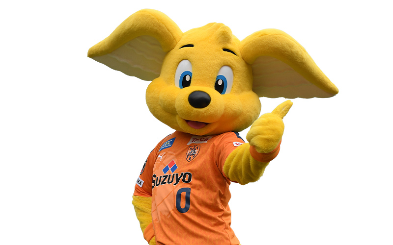 清水エスパルスのマスコット「パルちゃん」