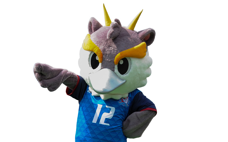 カターレ富山のマスコット「ライカくん」