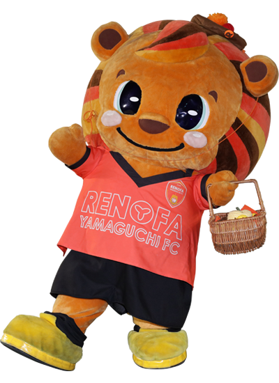 レノファ山口FCのマスコット「レノ丸」