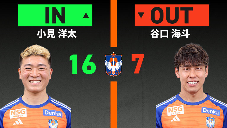 公式】名古屋vs新潟のテキスト速報（JリーグYBCルヴァンカップ：2024