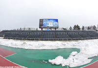 【山形】スタジアム除雪作業のボランティアを募集