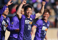 【広島】浅野がハットトリック、京都に勝利