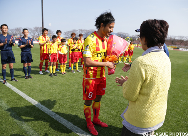 【北九州】MF八角がＪ２リーグ通算200試合出場を達成