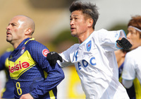 48歳の三浦選手がＪリーグ最年長出場記録更新　65分に交代