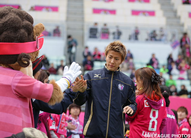 【Ｃ大阪】バーゼル移籍の柿谷が「YOICHIROシート」を設置