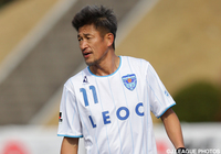 横浜FCのFW三浦知良がＪ２リーグ最年長出場記録更新へ 48歳17日