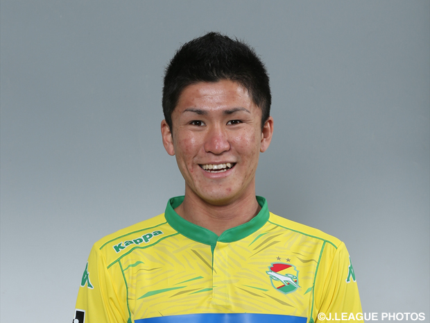 順天堂大学との試合で同点ゴールを挙げた北爪。