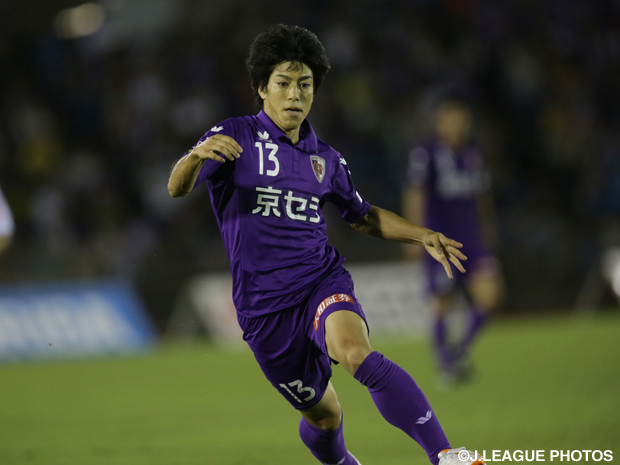 ＦＣ鈴鹿ランポーレ戦で2ゴールを記録した宮吉。（2014年6月28日撮影）