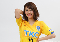 【栃木】Ｊリーグ女子マネ佐藤美希さんが、地元栃木のスタジアムに登場！