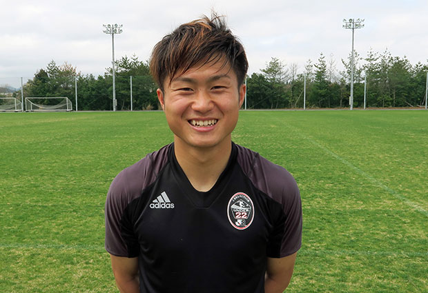 【J-22】明治安田Ｊ３　第4節に向けて前日練習　平岡　翼コメント