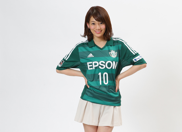 【松本】Ｊリーグ女子マネ佐藤さんが2日の新潟戦に登場