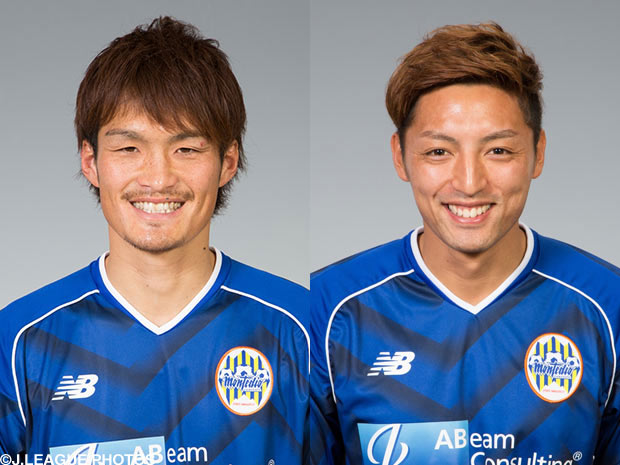 【山形】DF渡辺とDF山田が記念撮影会・サイン会実施