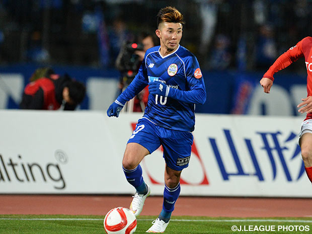 【山形】MF伊東が全治約6カ月