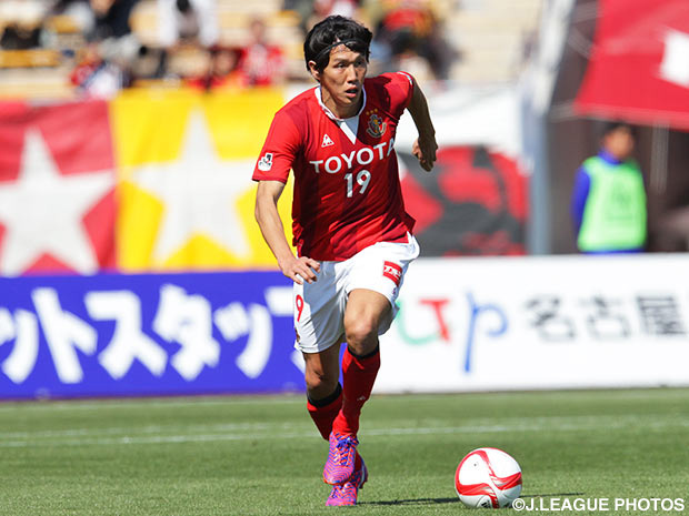 【名古屋】FW矢野が全治3週間