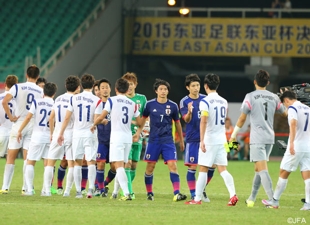 【日本代表】山口が代表初得点！EAFF東アジアカップの第2戦は韓国とドロー