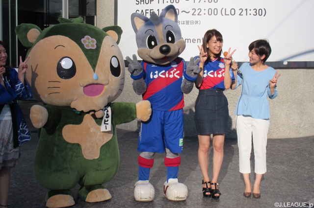 【甲府】9/12(土)の川崎Ｆ戦に女子マネ佐藤美希さんが来場