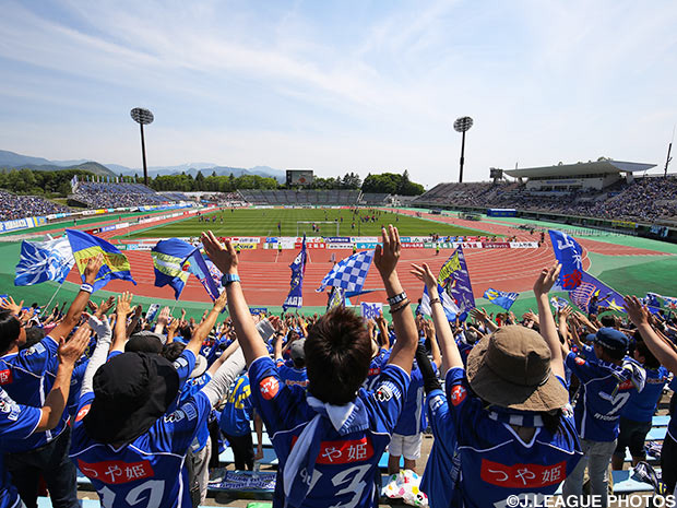 【山形】湘南戦にて「スカパー！presents パブリックビューイング」を開催