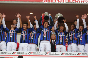 昨年に続いて連覇を狙うＧ大阪。