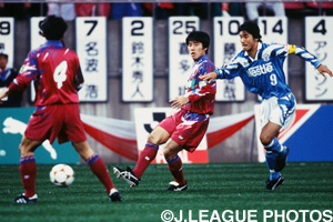 97年、鹿島と磐田はナビスコカップを含めて3週間で4度顔を合わせた。