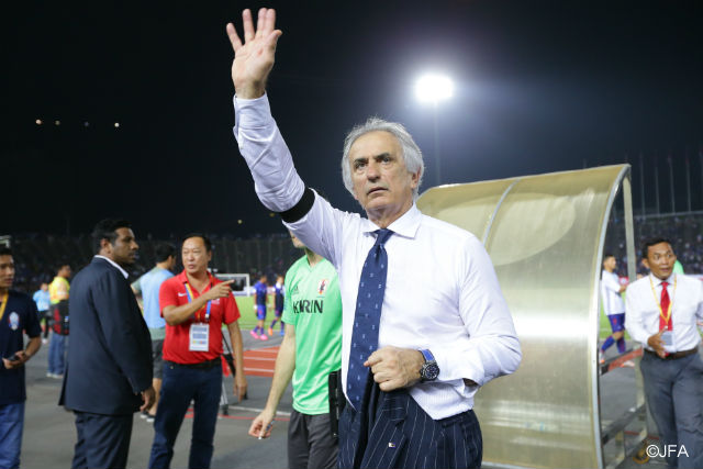 【試合後コメント：日本代表】ロシアW杯２次予選 カンボジア戦 ハリルホジッチ監督「日本代表はもっと良くならないといけない」