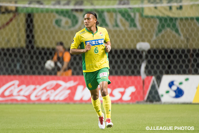 千葉から完全移籍で加入するMF田中（2015年6月21日撮影）