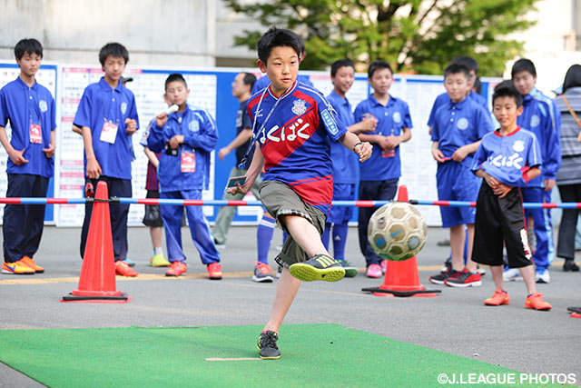 甲府 U 15チームセレクション を実施 ｊリーグ Jp