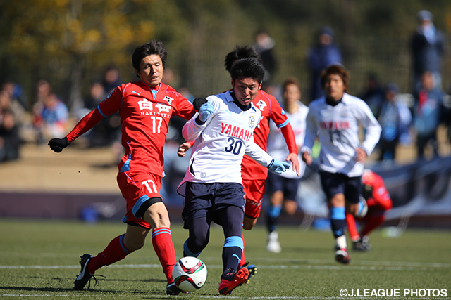 清水との練習試合に敗れる【磐田】