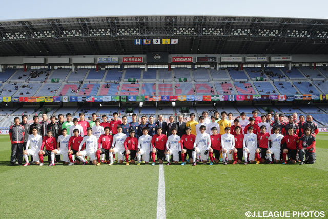 日本高校サッカー選抜の参加選手・スタッフが決定しました。(2015年2月28日撮影)