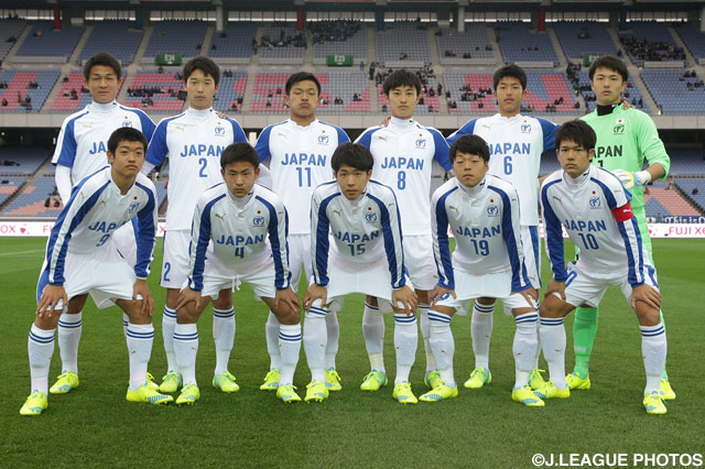 持ち味である常にドリブルでの仕掛けが出来ていたと話す旗手（静岡学園高）。