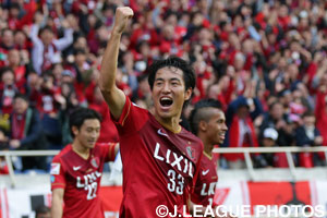 完全移籍で復帰した鹿島の金崎。Ｇ大阪にとっては厄介な存在であることは間違いない。