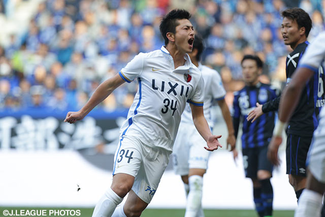 殊勲の鈴木 優磨。目標は偉大なる先輩越え【ピックアッププレーヤー：明治安田Ｊ１ 1st 第1節 Ｇ大阪vs鹿島】