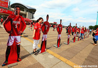 3日よりSR東川口駅にて「浦和レッズ開幕PRコーナー」がスタート【浦和】