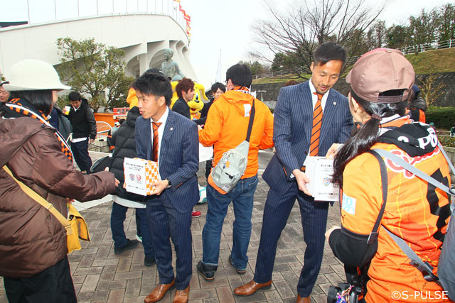 「Ｊリーグ TEAM AS ONE～ 5年目の、AS ONE 募金。～」活動を報告【清水】