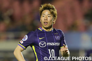 ACLのブリーラム戦で2得点を挙げた浅野。リーグ戦で勝ち星のないチームの起爆剤となれるか