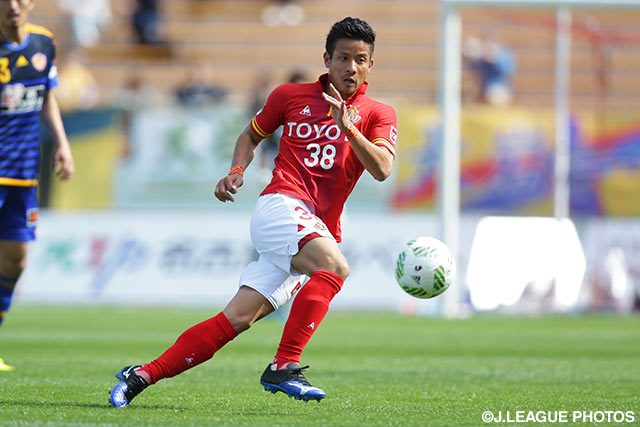 FW松田が全治6週間の負傷【名古屋】