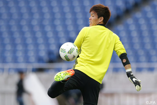 西川（浦和）「いかに相手に打たせる前にゴールを守れるかトライしたい」【試合前日選手コメント：日本代表vsシリア代表】