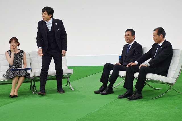 4/2（土）深夜0時50分～テレビ東京系で放送の『FOOT×BRAIN』Ｊリーグ大改革！？ツートップがスタジオに登場！！【放送告知】