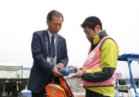 甲府のAED救護ボランティア活動を原副理事長が視察【レポート】