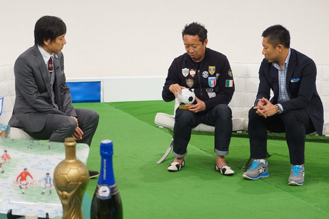 4/23（土）深夜0:50～テレビ東京にて『FOOT×BRAIN』前園も驚がく！！サッカーグッズの世界【放送告知】