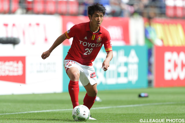 MF和泉が全治約3週間の負傷【名古屋】