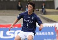 MF井上が全治約6週間の負傷【鹿児島】