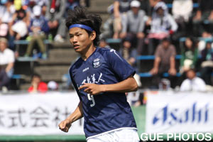 4得点で得点ランキング2位タイにつける鹿児島のキープレイヤー藤本 憲明。