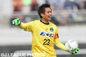 守備の要としてチームを支える川口 能活