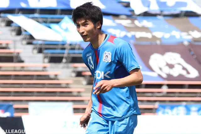 DF新里が全治3週間の負傷【秋田】